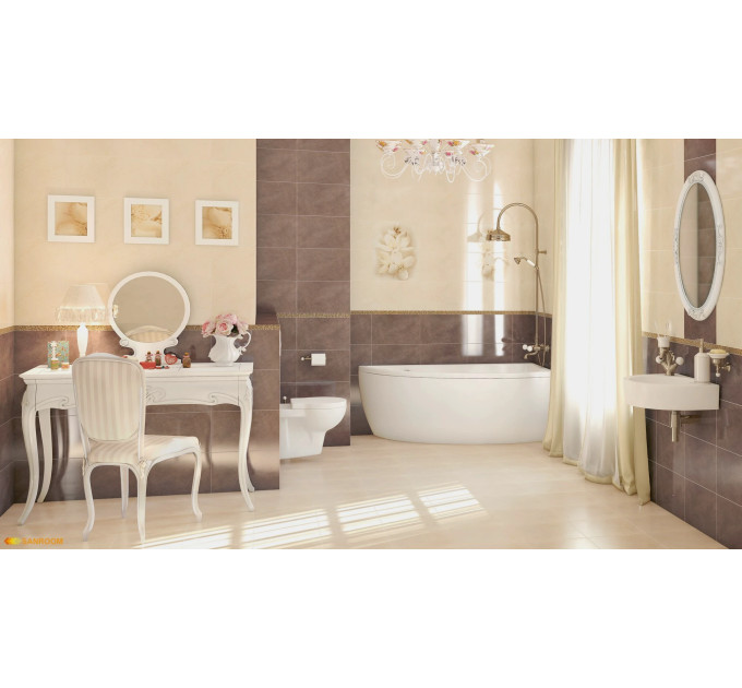 Плитка стінова Diana Beige 250x400x8 Cersanit