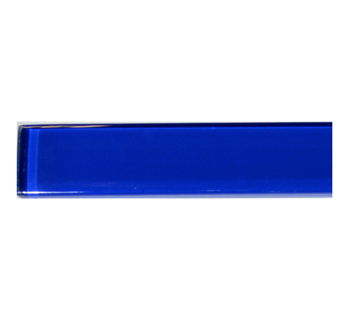 Фриз скляний GF 7520  blue 25x750   Кераміка Лео УКРАЇНА