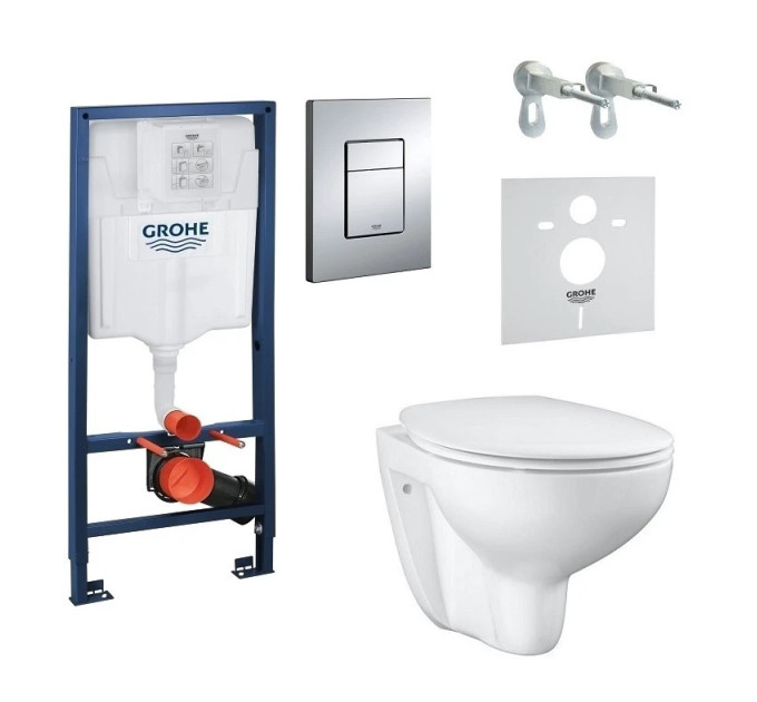 Комплект Інсталяція для унітаза 5 в 1 Rapid SL (39586000), Grohe