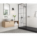 Плитка підлогова Modern Bianco SZKL STR 19,8x19,8 код 1092 Ceramika Paradyz