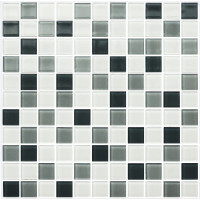 Мозаїка GM 4043 C3 Steel D-Steel M-White 300x300x4 Котто Кераміка