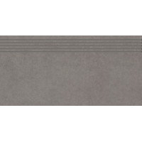 Сходинка пряма різана Intero Grys MAT 29,8x59,8 код 8292 Ceramika Paradyz