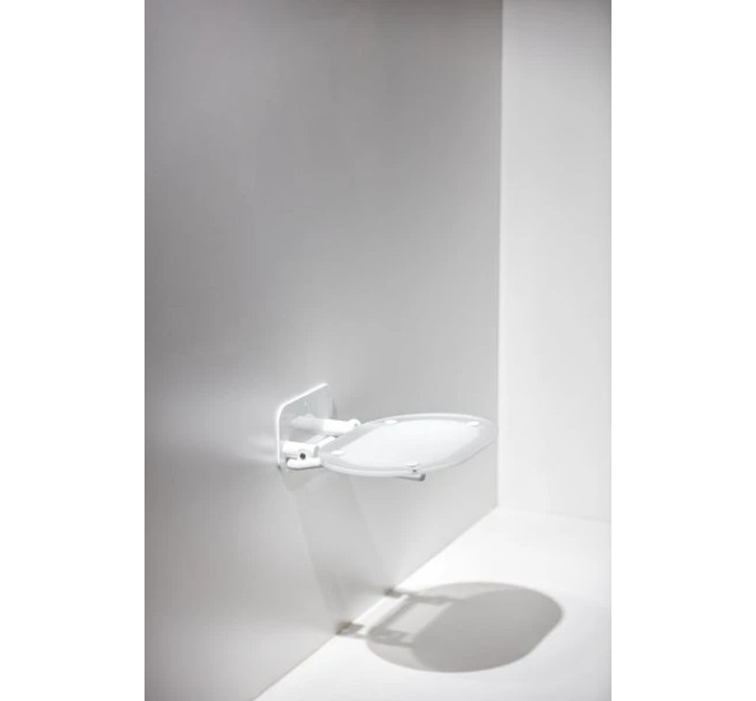 Сидіння для душу CHROME CLEAR-WHITE, RAVAK