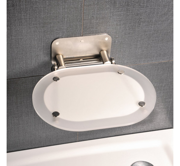 Сидіння для душу CHROME CLEAR-STAINLESS, RAVAK
