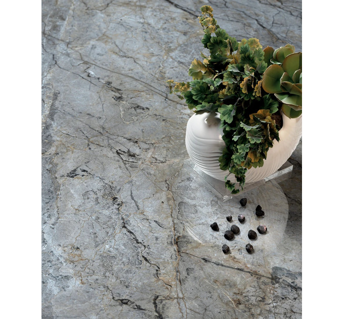 Плитка керамогранітна Cosmopolitan CP 06 Mystic Grey LUC SQ POL 800x800x9 Mirage