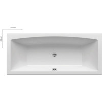 Ванна прямокутна FORMY 02 180x80, RAVAK