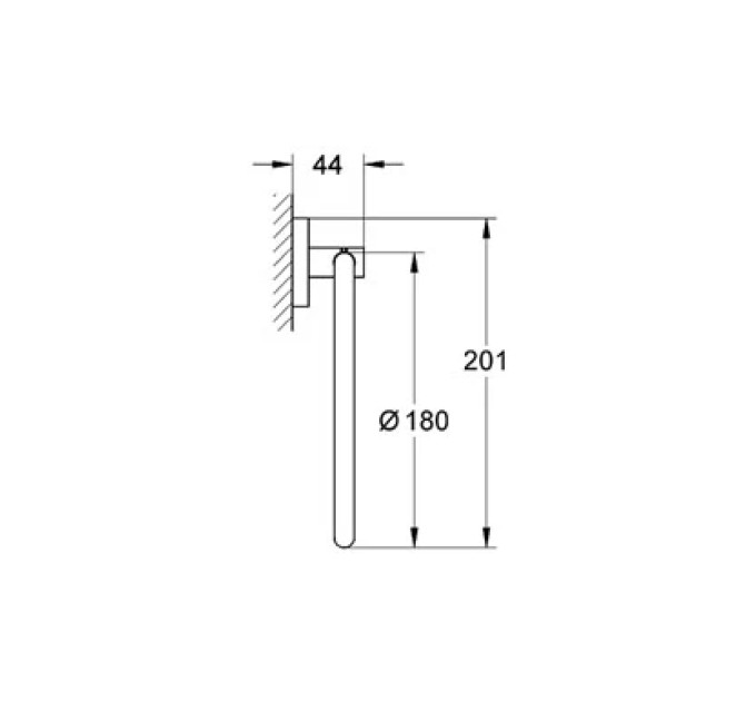 Тримач для рушників Essentials (40365001), Grohe