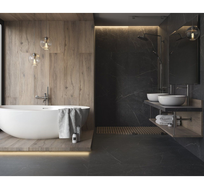 Плитка підлогова Barro Nero SZKL RECT MAT 59,8x119,8 код 0839 Ceramika Paradyz
