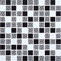 Мозаїка GMP 0825011 С3 Print 10-Black-White 300300x8 Котто Кераміка