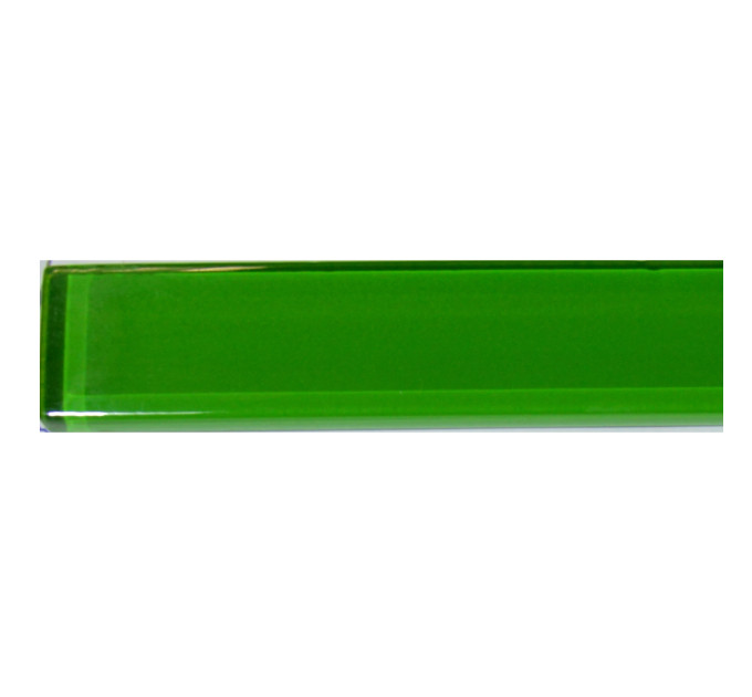 Фриз скляний GF 5016 verde 25х500 Кераміка Лео
