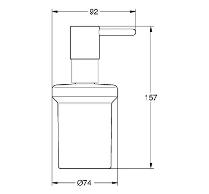 Дозатор для рідкого мила Essentials (40394001), Grohe