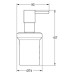 Дозатор для рідкого мила Essentials (40394001), Grohe