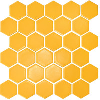 Мозаїка HEXAGON H 6025 Dark Yellow 295х295х9 Кераміка Лео УКРАЇНА