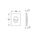 Кнопка зливу Skate Air (38505SH0) білий, Grohe