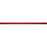 Фриз скляний GF 4005  red   25x400  Кераміка Лео