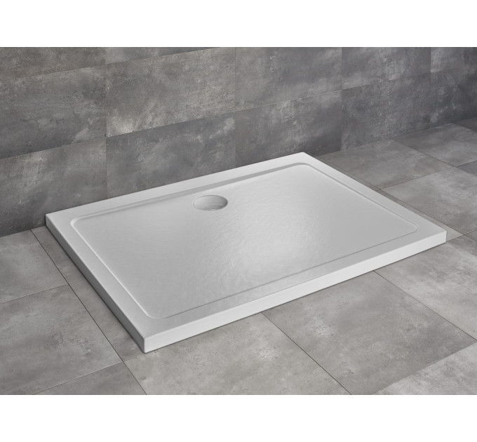 Душовий піддон Doros D Stone White 100x90 см, RADAWAY