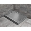 Душовий піддон Doros F Compact Stone Anthracite 120x80 см, RADAWAY