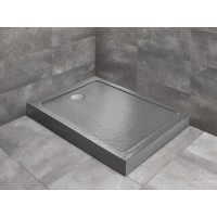 Душовий піддон Doros F Compact Stone Anthracite 120x80 см, RADAWAY