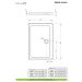 Душовий піддон Doros Plus D 110x80 см, RADAWAY