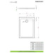 Душовий піддон Doros Plus F 100x80 см, RADAWAY