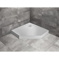 Душовий піддон Doros PT Compact Stone White 90x90 см, RADAWAY
