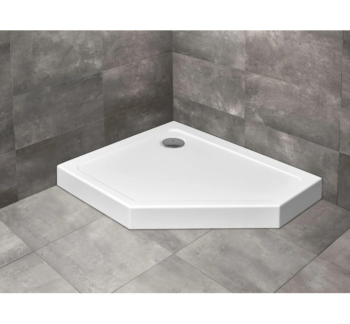 Душовий піддон Doros PT E Compact 100x80 см лівий, RADAWAY