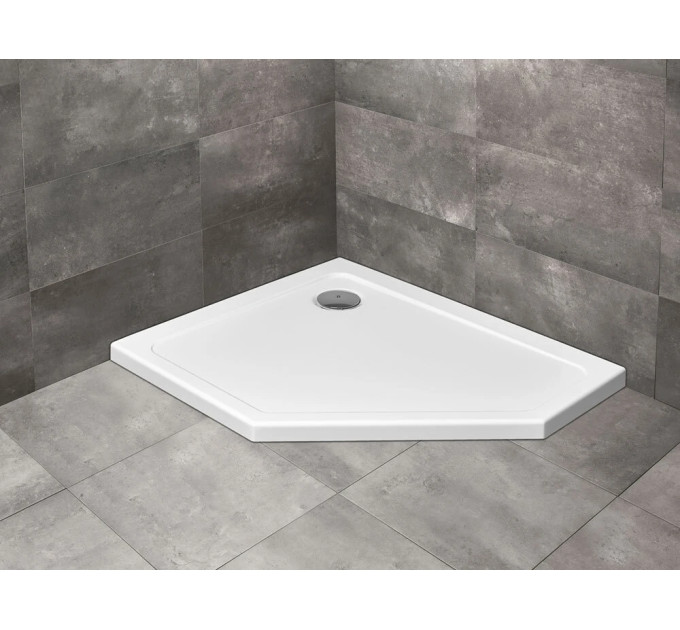 Душовий піддон Doros PT E 100x80 см лівий, RADAWAY