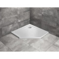 Душовий піддон Doros PT Stone White 90x90 см, RADAWAY