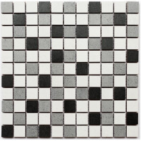 Мозаїка СМ 3028 С3 Graphite-Gray-White 300x300x8 Котто Кераміка