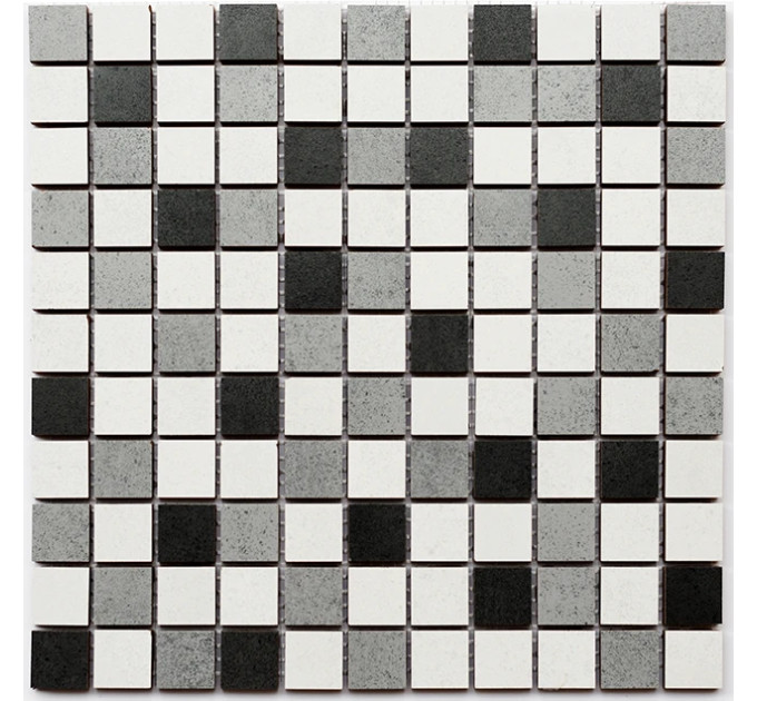 Мозаїка СМ 3028 С3 Graphite-Gray-White 300x300x8 Котто Кераміка