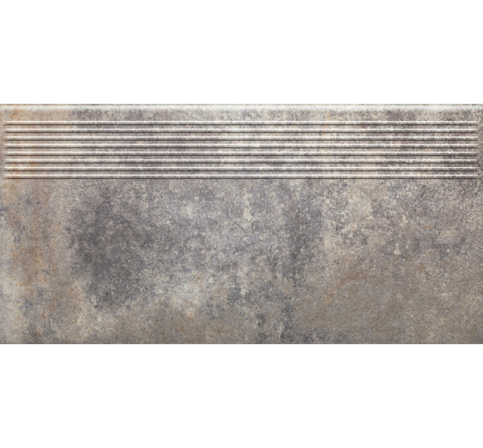 Сходинка пряма Viano Grys 30x60 код 0537 Ceramika Paradyz