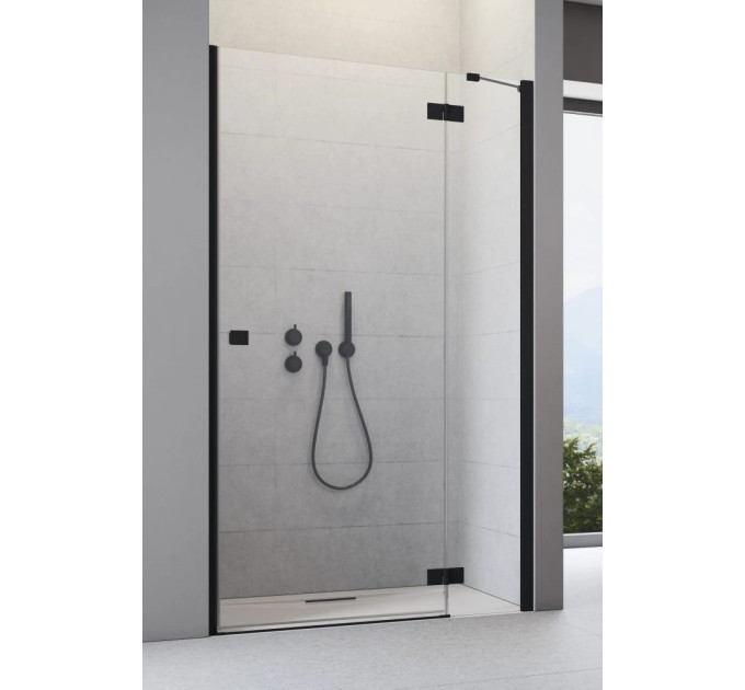 Душові двері Essenza New Black DWJ 130 праві, RADAWAY