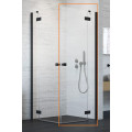 Душова кабіна (половина) Essenza New Black KDD 100 права, RADAWAY