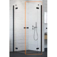 Душова кабіна (половина) Essenza New Black KDD 100 права, RADAWAY