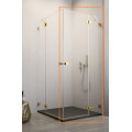 Душова кабіна (половина) Essenza Pro Gold KDD 100 права, RADAWAY