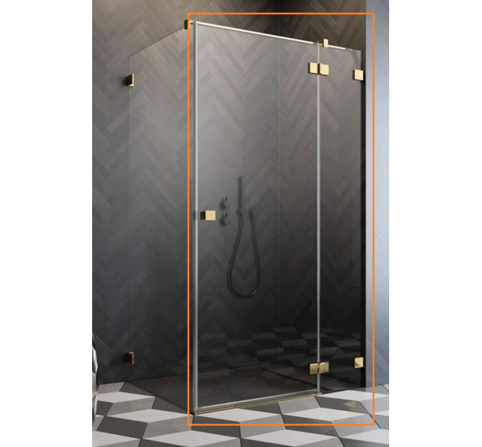 Душові двері Essenza Pro Gold KDJ 110 праві, RADAWAY