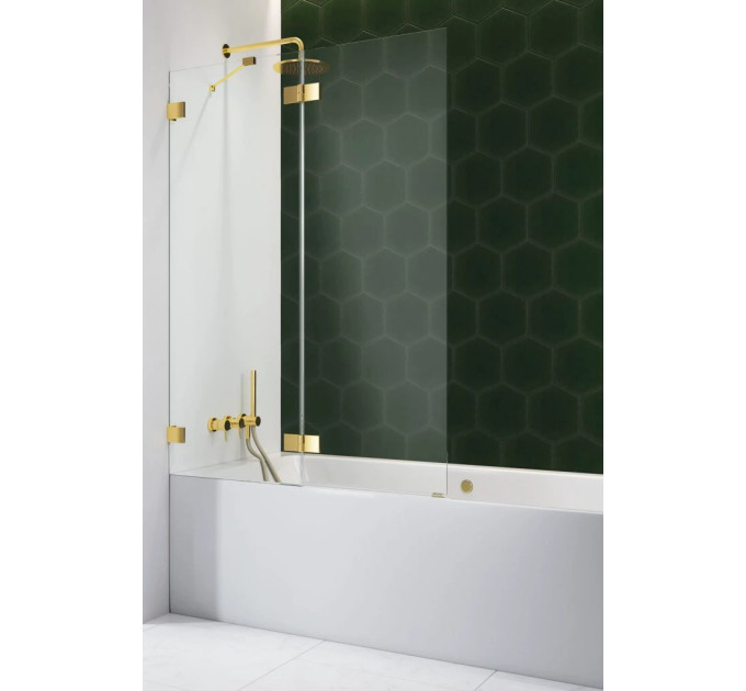 Шторка для ванни Essenza Pro Gold PND II 140 права, RADAWAY