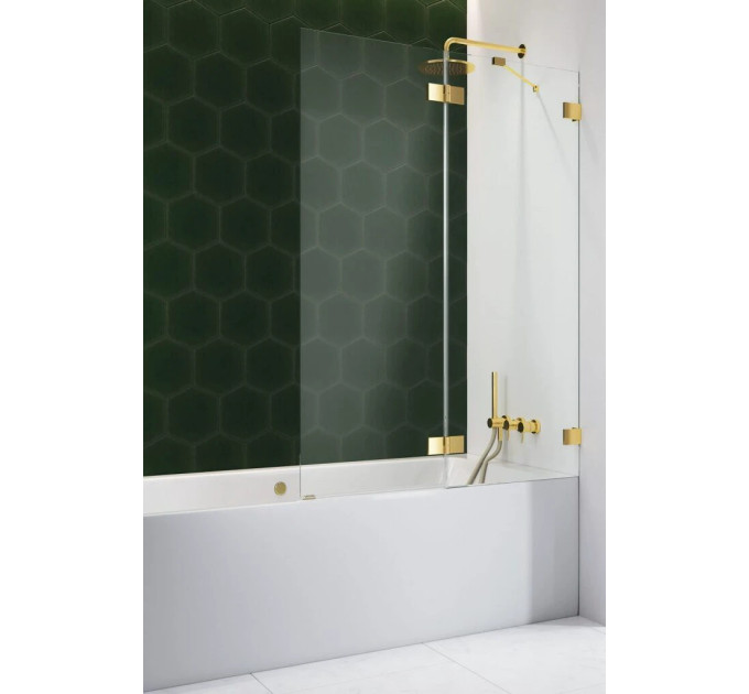 Шторка для ванни Essenza Pro Gold PND II 140 права, RADAWAY