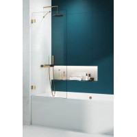 Шторка для ванни Essenza Pro Gold PNJ II 90, RADAWAY