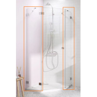 Комплект бокових стінок Essenza Pro PTJ 100 Z x 90 S, RADAWAY