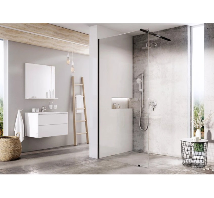 Душова стінка нерухома одноелементна Walk In Wall-120 v.200 Transparent, RAVAK