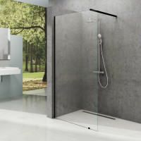 Душова стінка нерухома одноелементна Walk In Wall-120 v.200 Transparent, RAVAK