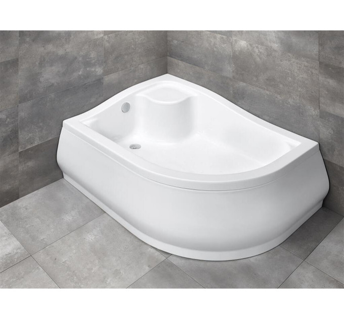 Душовий піддон Korfu E 100x80 см лівий, RADAWAY