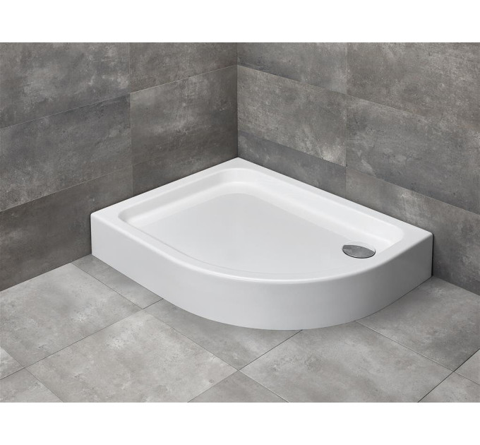 Душовий піддон Laros E Compact 100x80 см лівий, RADAWAY