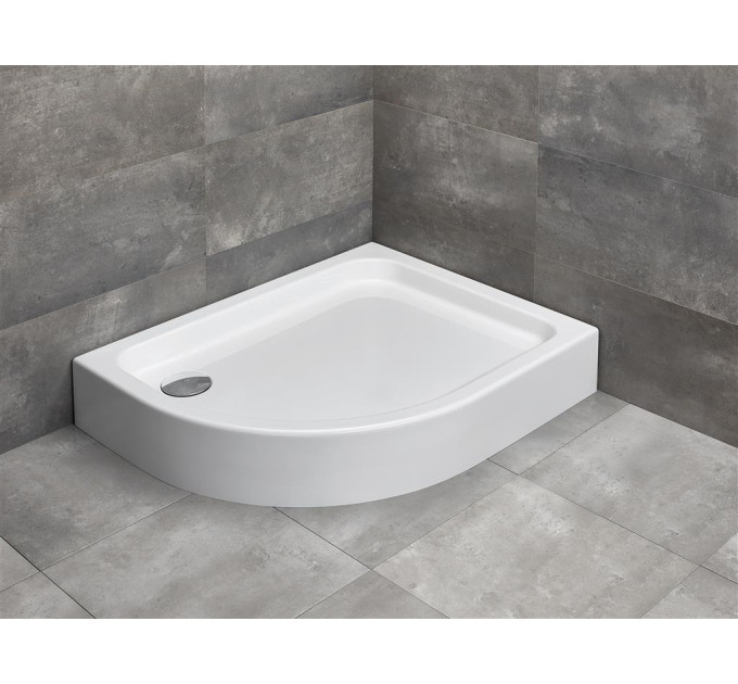 Душовий піддон Laros E Compact 100x80 см правий, RADAWAY