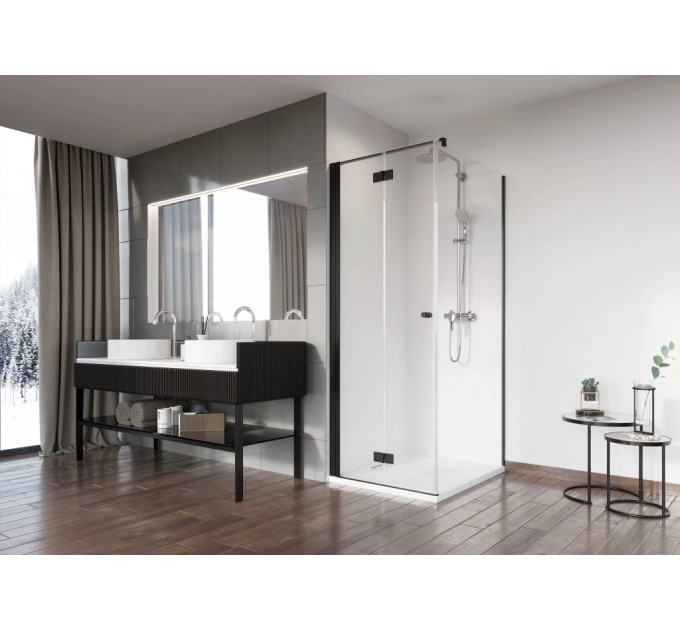 Душові двері NES 8 Black KDJ B 80 праві RADAWAY