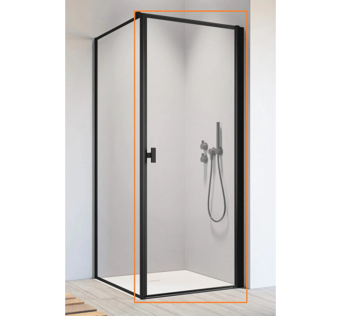 Душові двері NES Black KDJ I 100 Frame праві RADAWAY