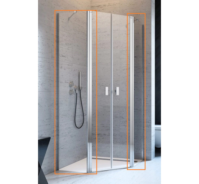 Комплект бокових стінок NES PTD 90 x 90 RADAWAY
