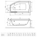 Панель до ванни фронтальна SITERA 150, RADAWAY