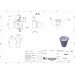 Умивальник SMART, MIRAGGIO
